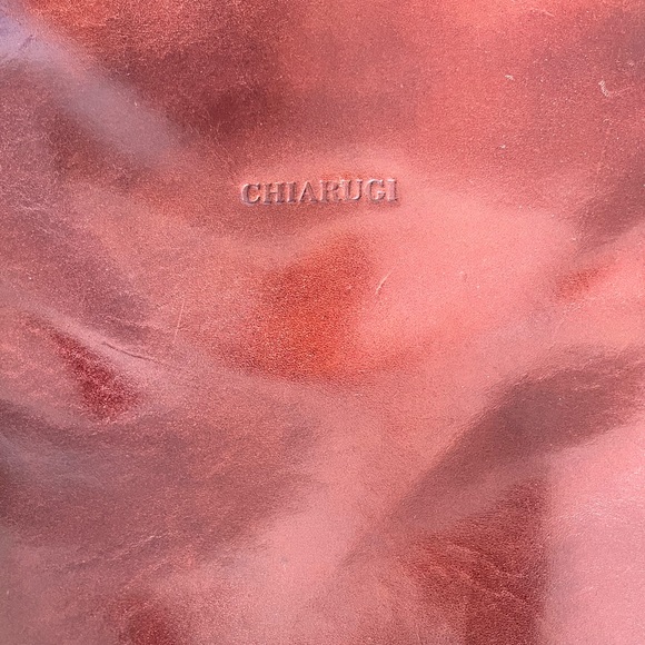 Authentic Chiarugi Genuine Leather Briefcase - Picture 3 of 15